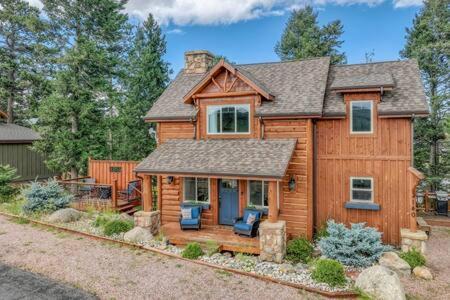 Cabin~Views~Heart Of Town~W&D~Fireplace~Kitchen Woodland Park Exterior photo